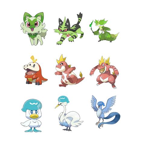 pokemon violet starter evolutions|Evolution Chart: How to Evolve Every Pokemon